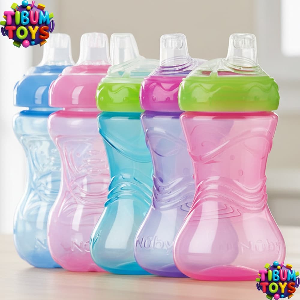 Copo Transição Antivazamento Bico de Silicone Nuby 300ml