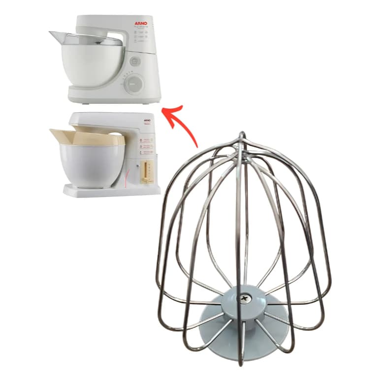 Batedor Para Batedeira Planetária Arno Original (Globo)