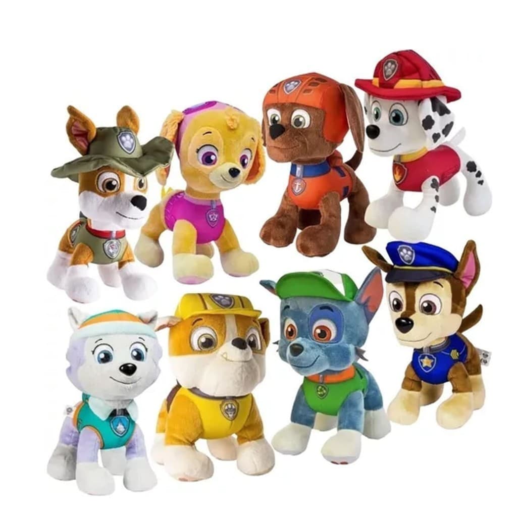 Bonecos de Pelúcia Patrulha Canina 30CM - Sunny Original
