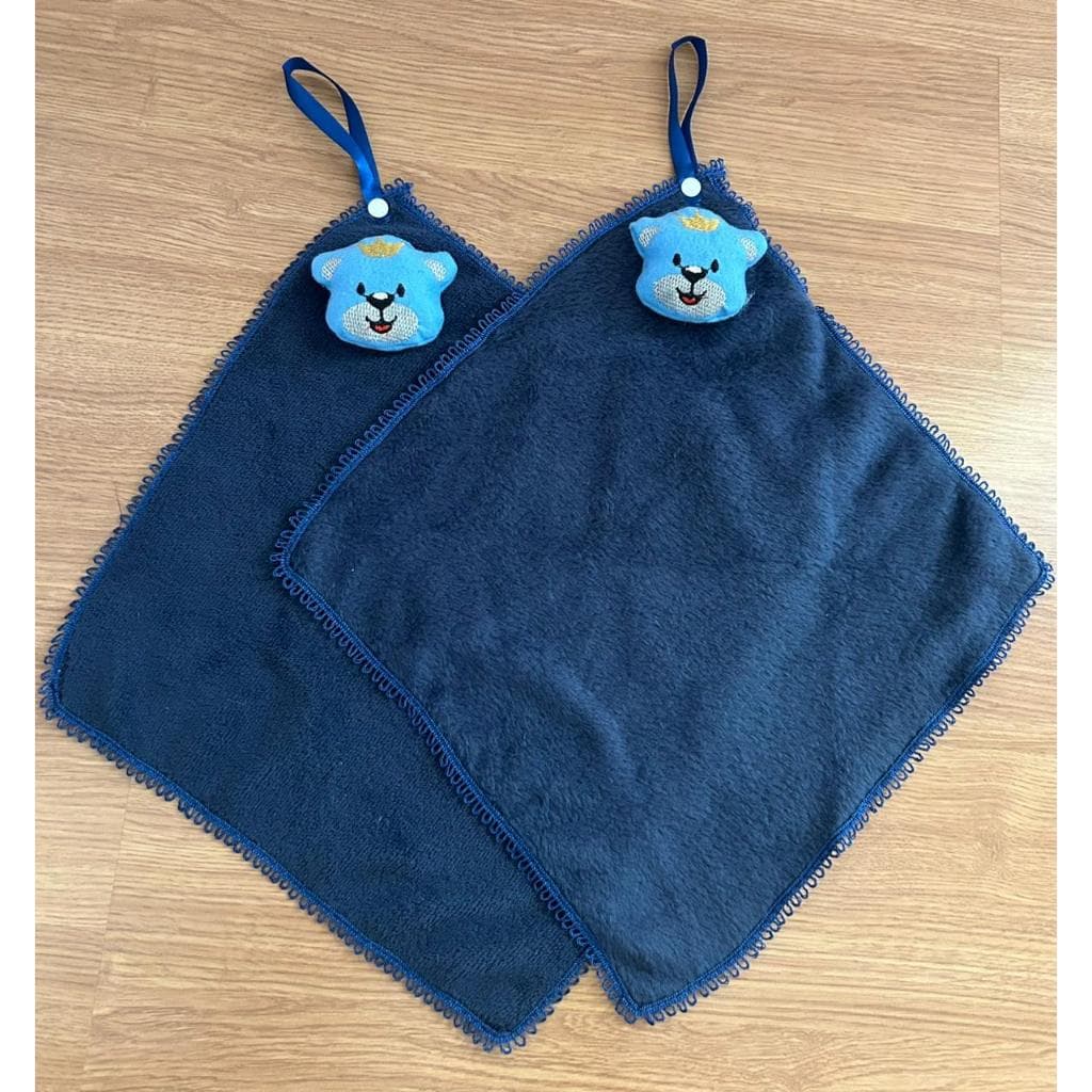 Naninha para Bebê com Bichinho 3D para prender a chupeta Azul