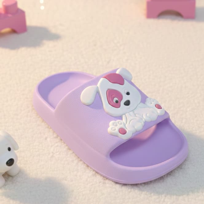Chinelo Nuvem Cachorrinho Macio e Antederrapante