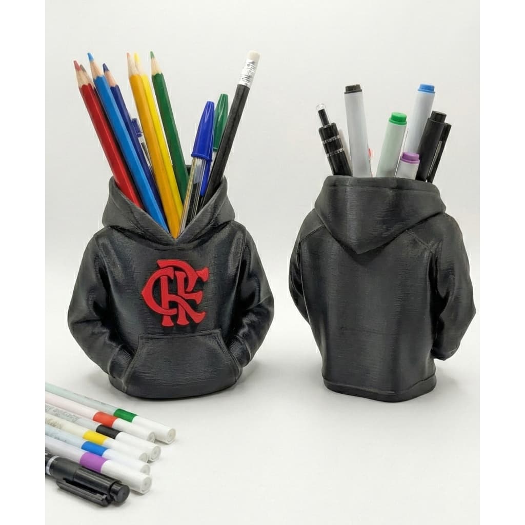 Porta Caneta Time Formato Moletom Porta Treco Pincel Porta Lápis • Personalizado com Time 3D