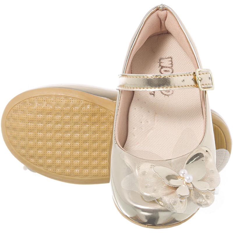 SAPATILHA infantil menina feminina sapatinho festa batizado daminha aniversario boneca 16 ao 27- BORBOLETA COLADA