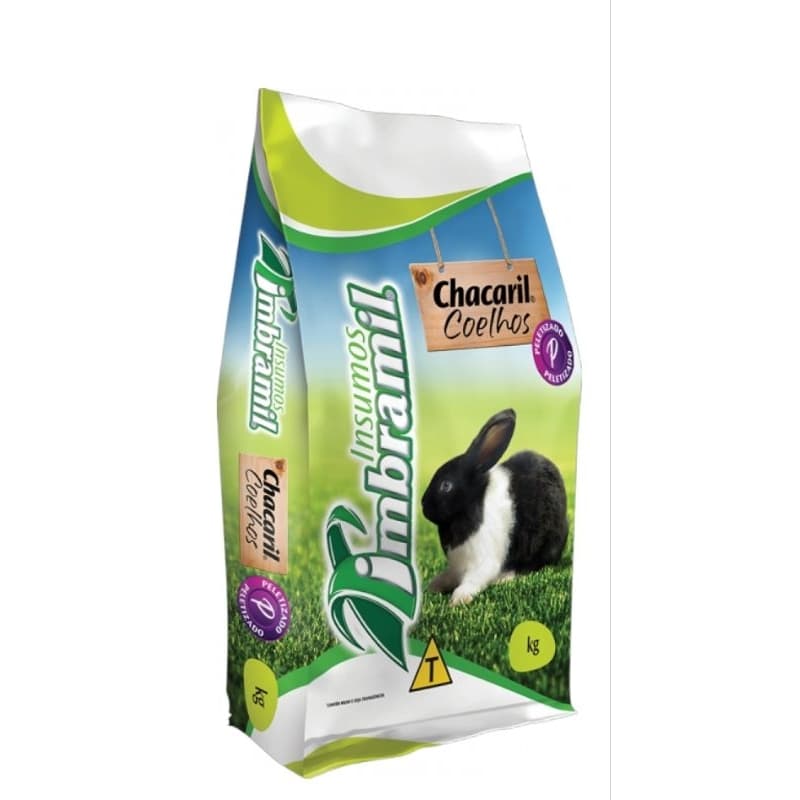 Ração Peletizada Chacaril Para Alimentação De Coelhos 5 KG.