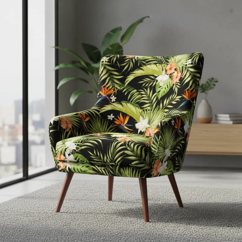 URATECIDOS Kit 2m Tecido Suede Veludo Estampado Para Estofados Decoração 2m x 1,50mt