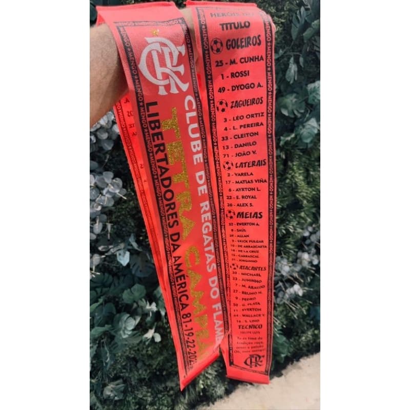 Faixa Tetra campeão Flamengo