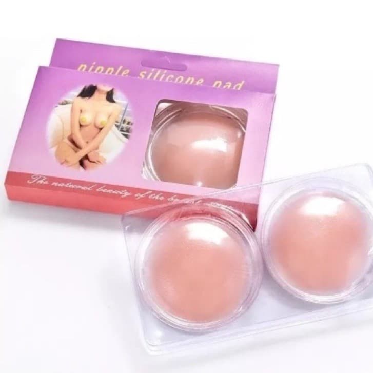 KIT 12 Pares Protetor Tapa Mamilos Silicone Adesivo Reutilizável