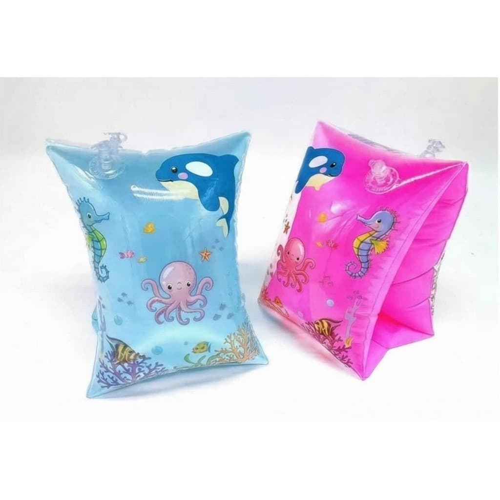 Boia de Braço Inflável Natação Infantil e Adulto Vários Tamanhos (P/M/G) Praia Piscina