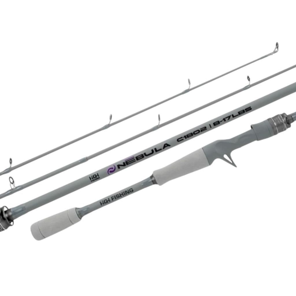 VARA PESCA P/CARRETILHA NEBULA 1,80M /1,65M 8-17LBS 2p LEVE E RESISTENTE