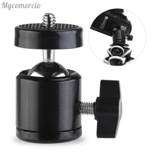 Cabeça De Tripé Mini Ball Head Rosca 1/4 Suporte XZZJ