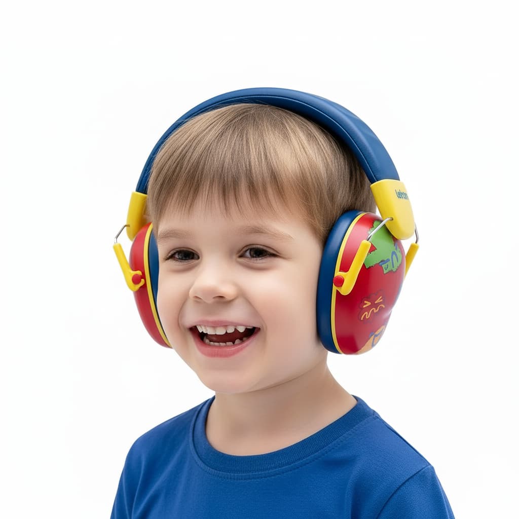 Abafador De Ruido Infantil Para Crianças Autistas TEA TDAH Com Sensibilidade Auditiva