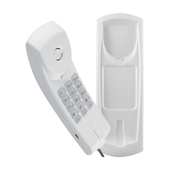 Telefone Fixo Intelbras TC 20 Cinza Ártico Gondola Com Fio Interfone