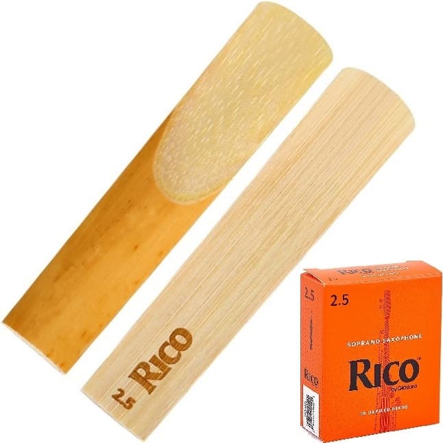 Palheta Rico Para Sax Soprano Nº 1,5 - 2 - 2,5 ou 3.