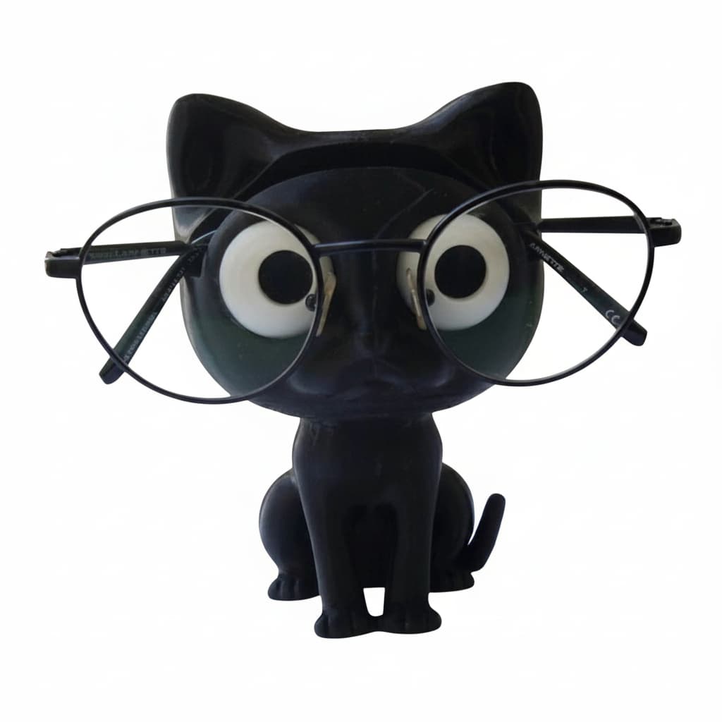 Suporte Óculos Gato | Porta Óculos  Fofo | Gatinho