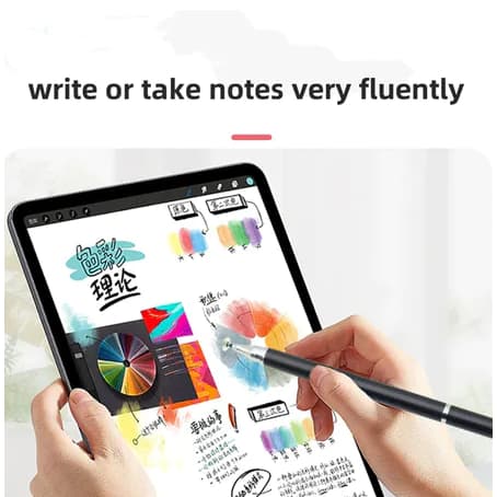 Caneta Stylus Caneta Telas Celular/Tablet 2 em 1 Toque Tablet Ponta Fina iPad iPhone