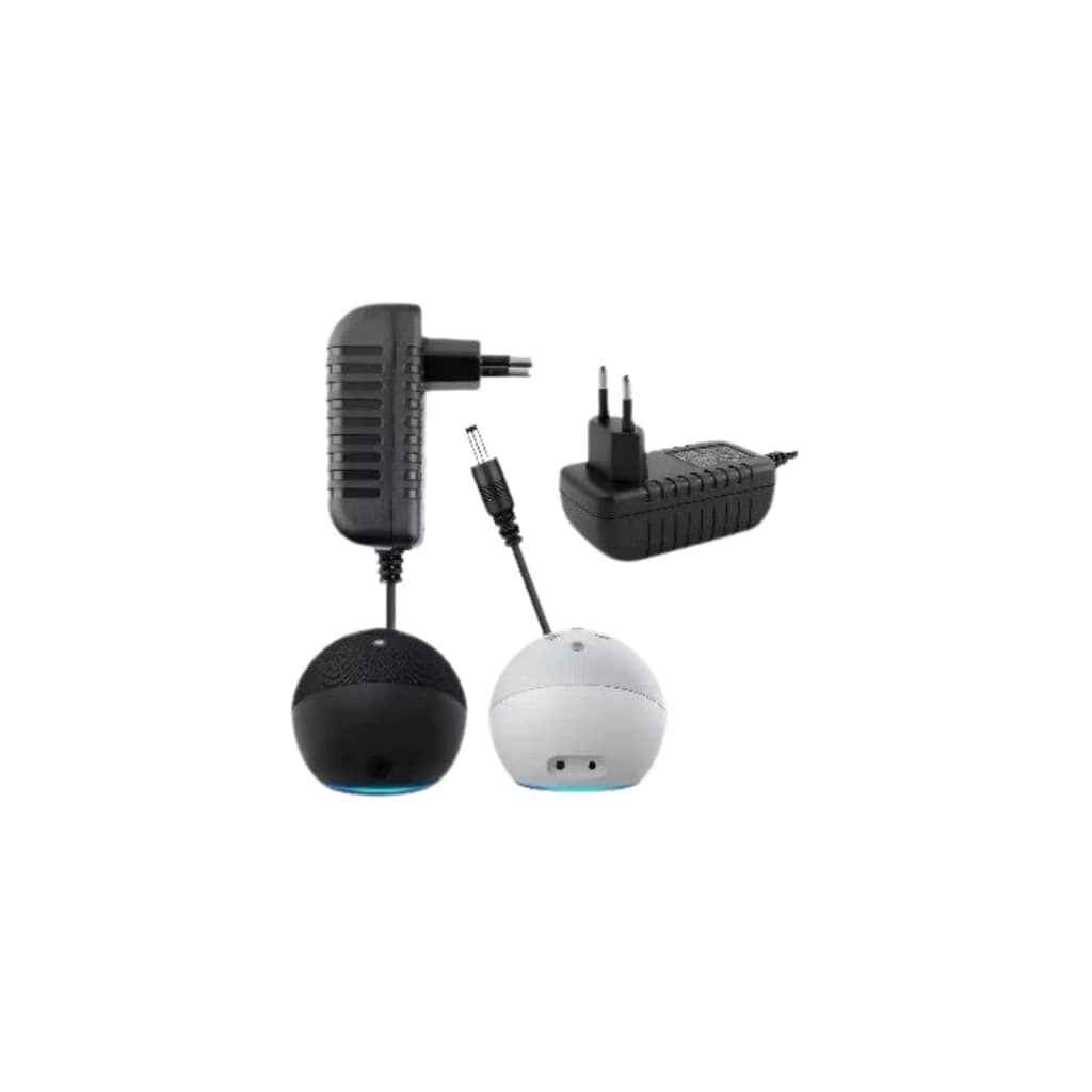 Fonte carregador compatível para Alexa ENCHO Dot 3 a 4 geração 12V