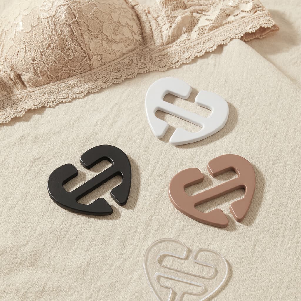 Kit 4 Clips Junção Alça Sutiã 10 mm – Clip Nadador