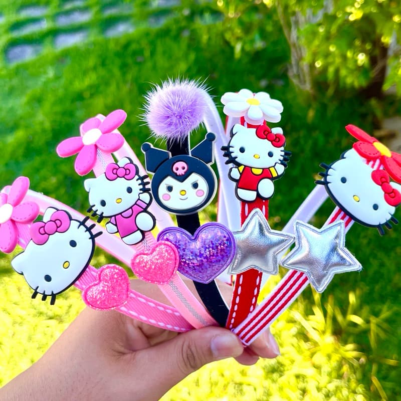 Tiara Hello Kitty| Tiara kuromi | Tiara My Melody| Tiara infantil temática meninas