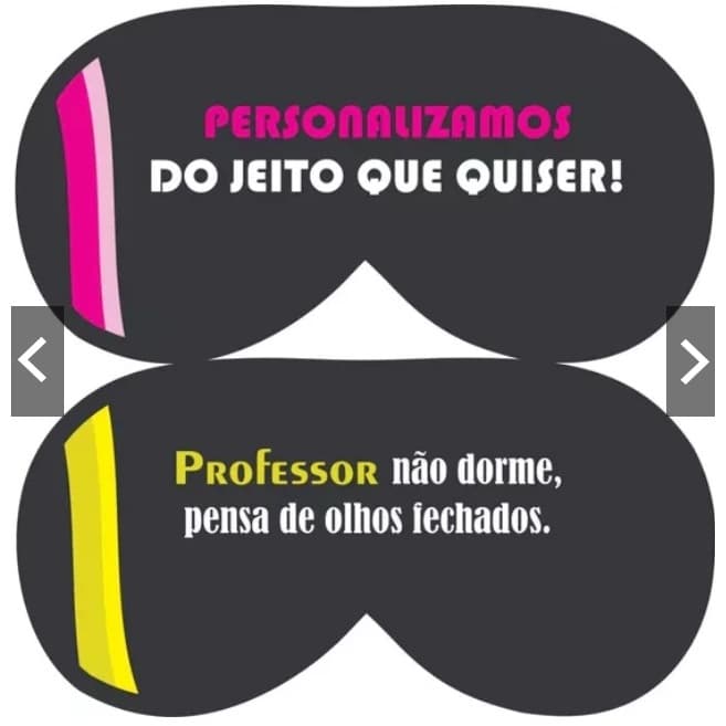 12 Máscaras de dormir Personalizadas