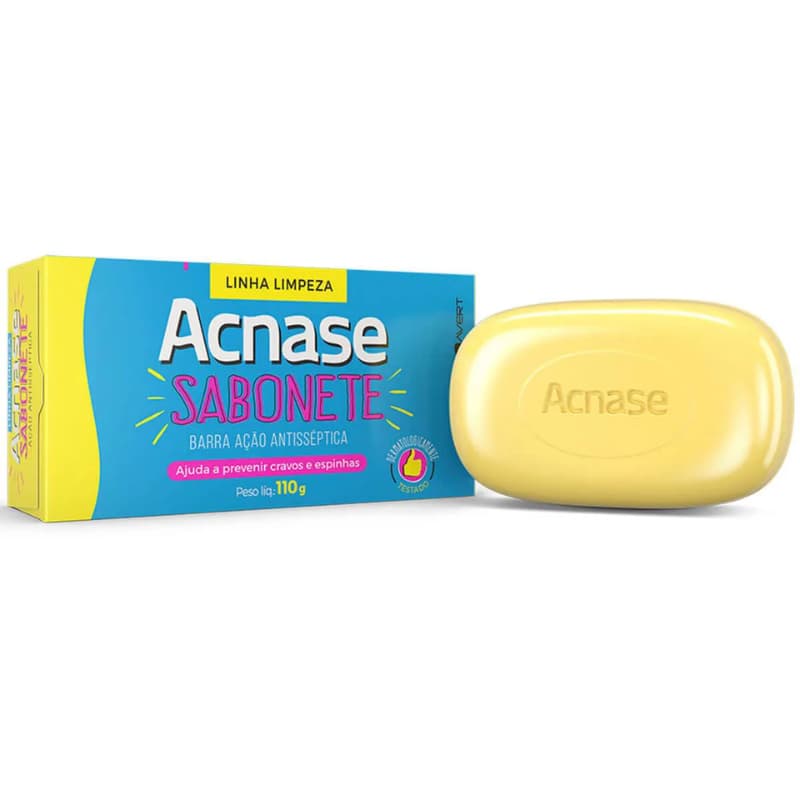 Sabonete Facial Acnase Ação Antisséptica com 110g