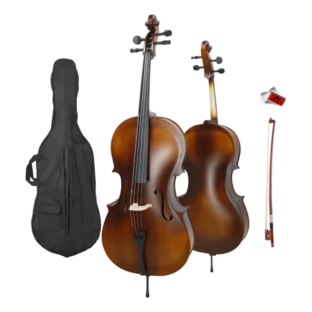 Violoncelo Cello 4/4 Konig Envelhecido Vintage Completo Original