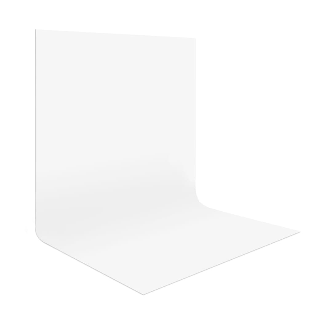 Fundo Infinito PVC Versátil Branco e Preto 115x60cm Placa para Estúdio e Fotos Sou Foto