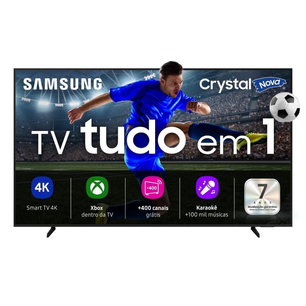 Smart TV Samsung 55 Polegadas 4K Crystal UHD UN55U8600