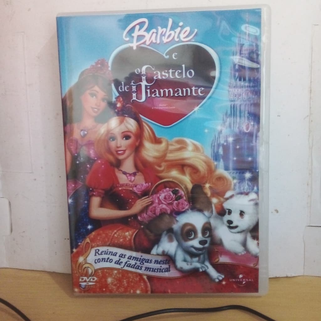 DVD Barbie e o Castelo de Diamante 2008 Dublado HD1080p