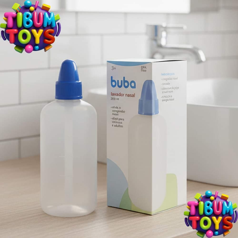 Lavador Nasal Higienizador Lavagem Sinusite 250ml Buba