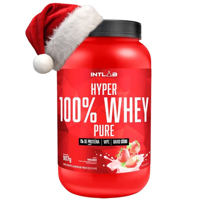 IntLab Pó Proteico Hyper Pure 907g + Energia + Praticidade no Dia a Dia