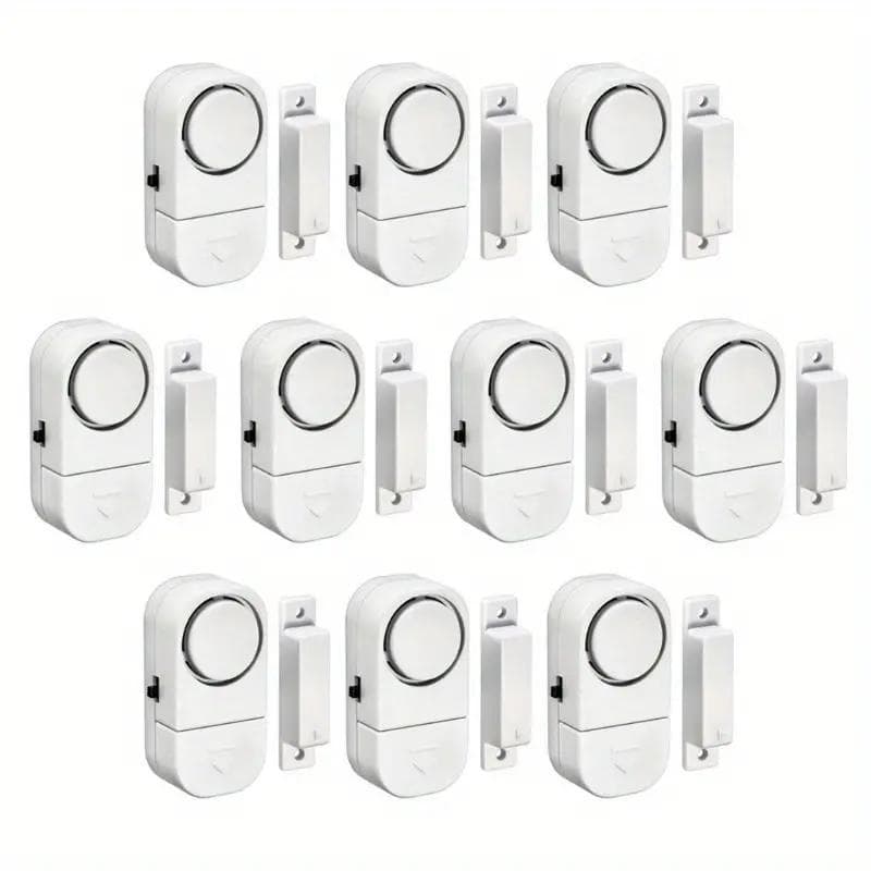 Alarme Sonoro Sem Fio Para Porta e Janela com Sensor Magnético + Bateria