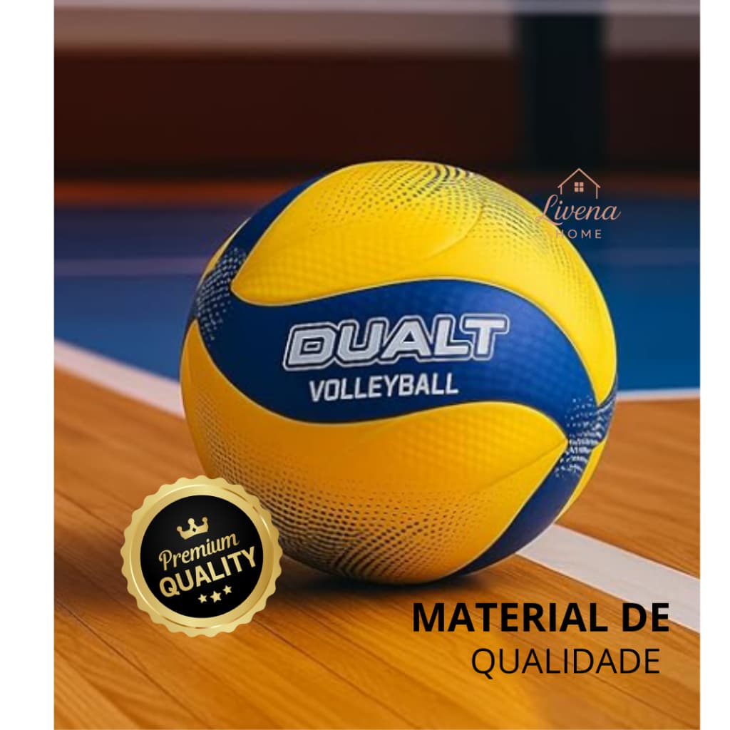 Bola de Vôlei Praia Quadra Dualt Profissional Vp200 PVC Original