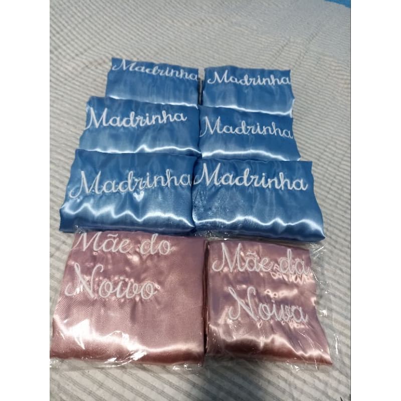 1 Robe de cetim Personalizados