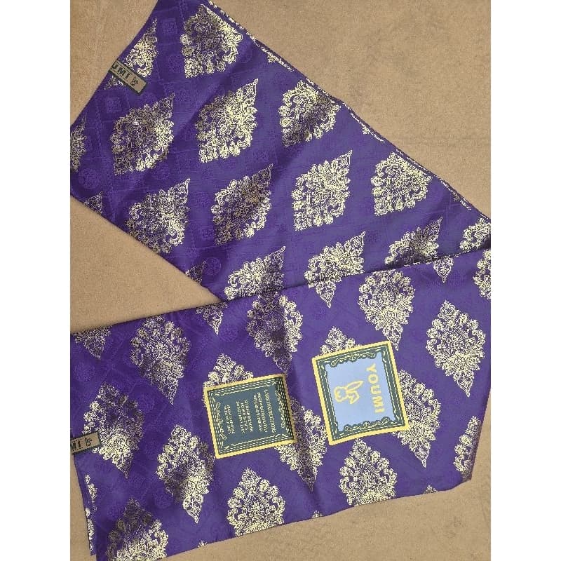 Tecido Africano bazen 50% algodão e 50% poliéster – 5,5m x 1,2m Ankara Peça completa