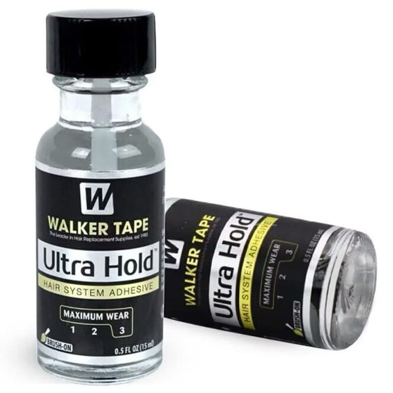 Cola Ultra Hold 15ml C/pincel Capilar Wig Prótese Fulllace Walker Tape enviamos no mesmo dia