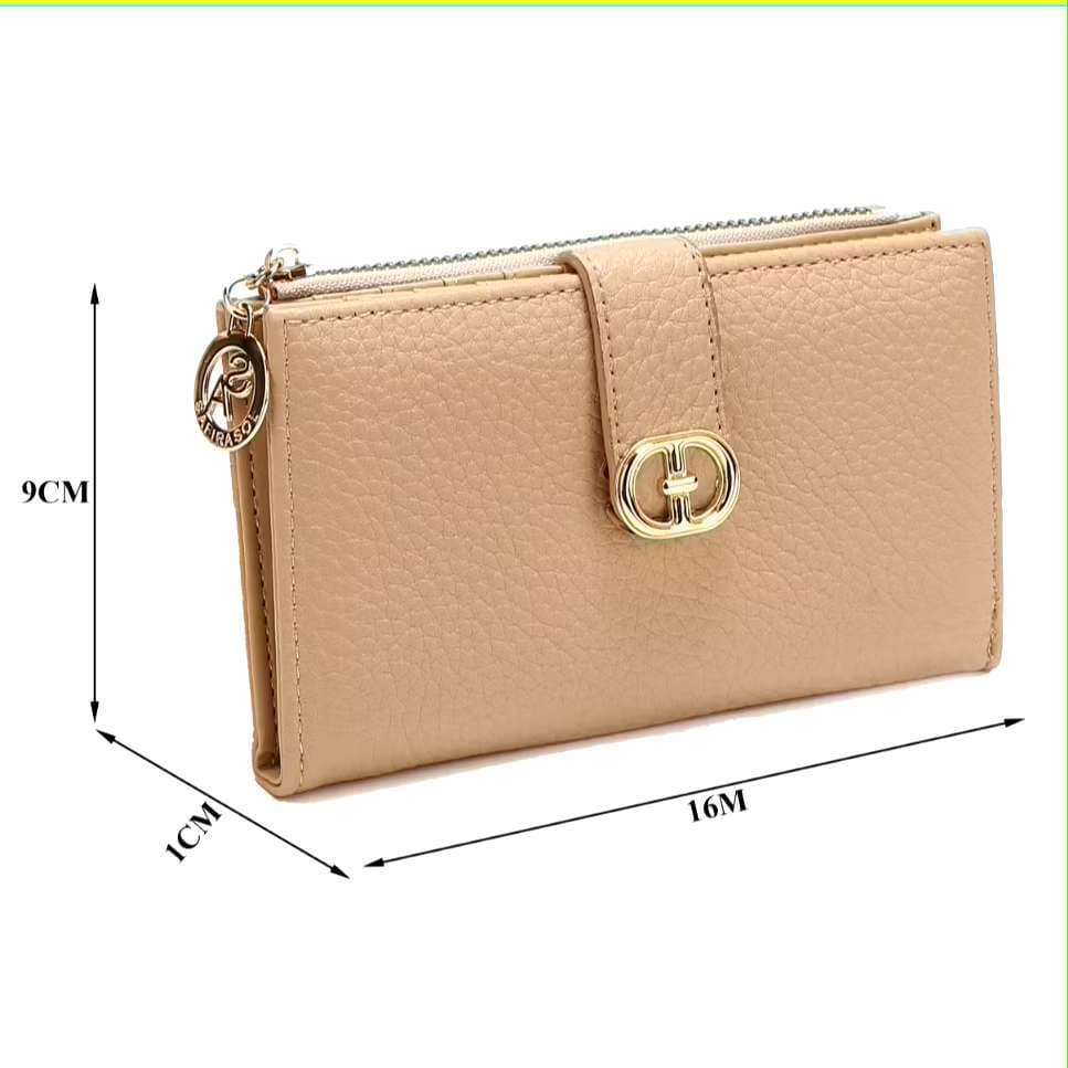 carteira feminina de mao elegante versatil fashion moda LR003