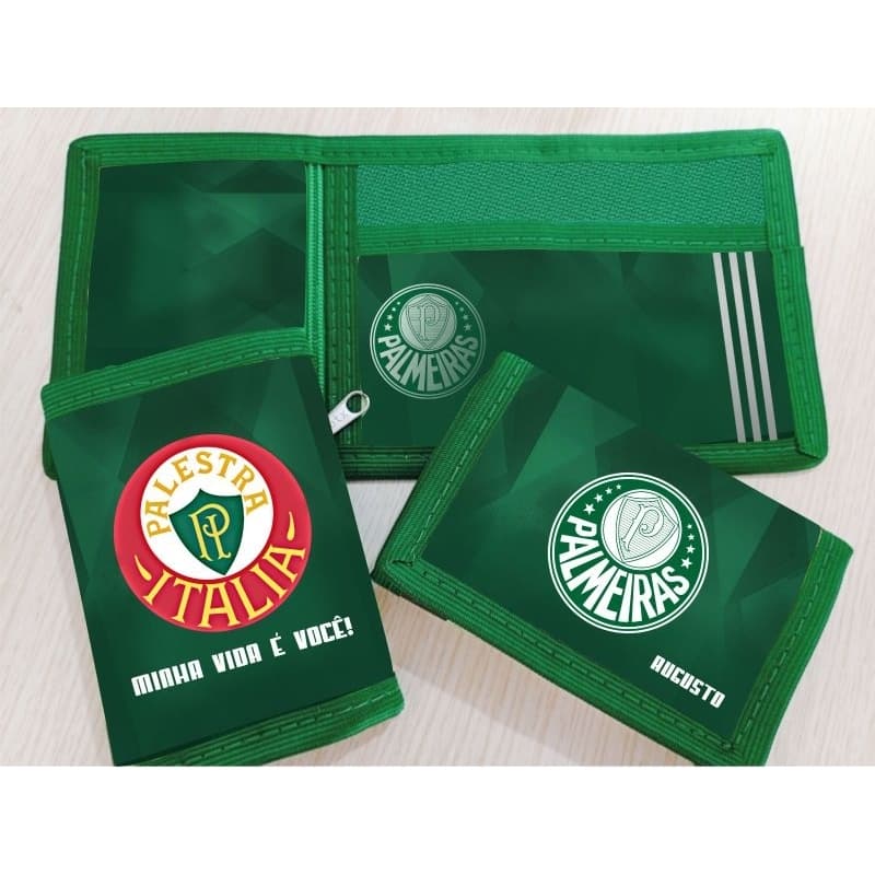 Carteira palmeiras infantil