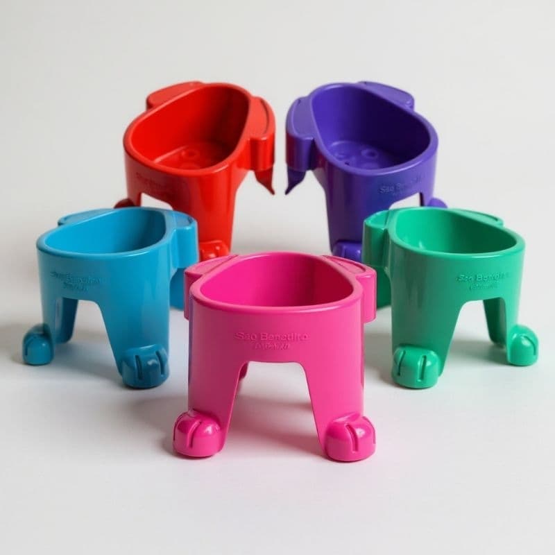 Comedouro bebedouro Elevado porte pequeno 300 ML e porte grande 1000 ML para Cães Postura Cachorro