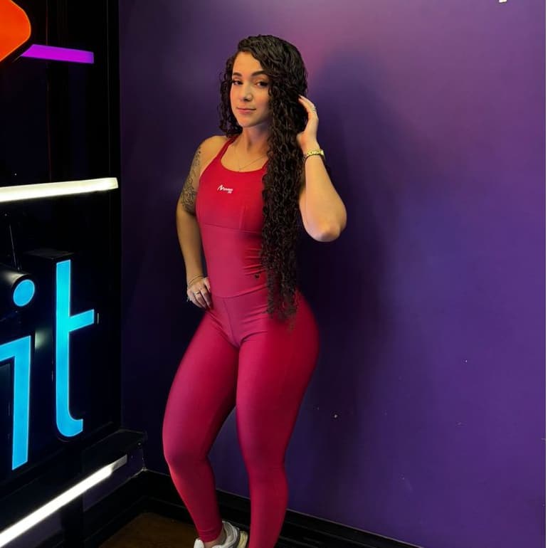 Macacão Suplex Feminino Fitness Moda Casual Alças Finas Trancadas nas costas Justo Confortável