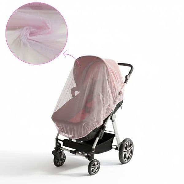 Mosquiteiro Para Carrinho de Bebê Universal 150x150 Tule