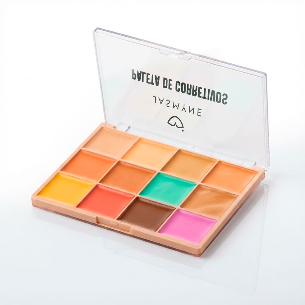 Paleta de Corretivo 12 Cores - Jasmyne