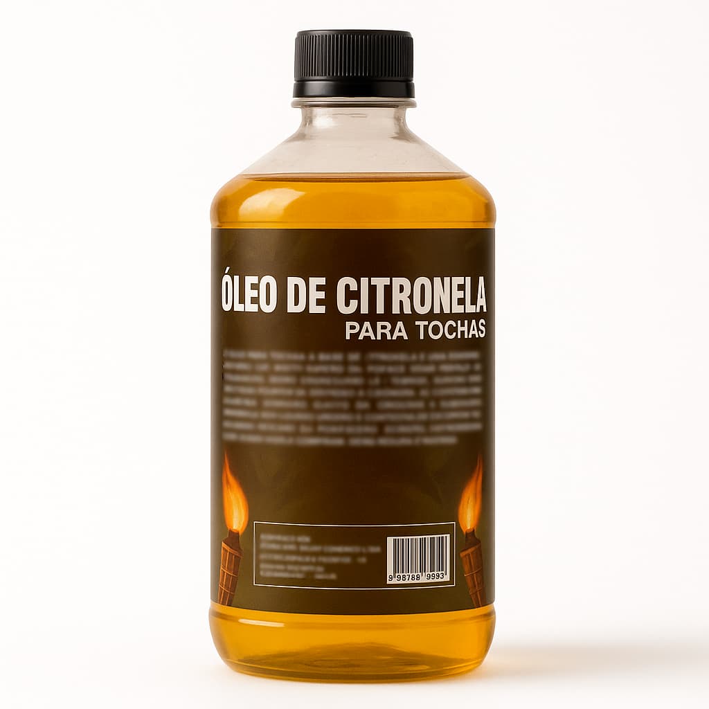 Óleo De Citronela ParaTochas Lampiões Lamparina 1 Litro