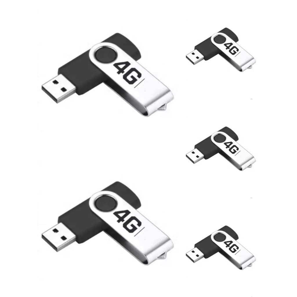 Kit 10 e 5 Unidades Pen Drive   4GB Original