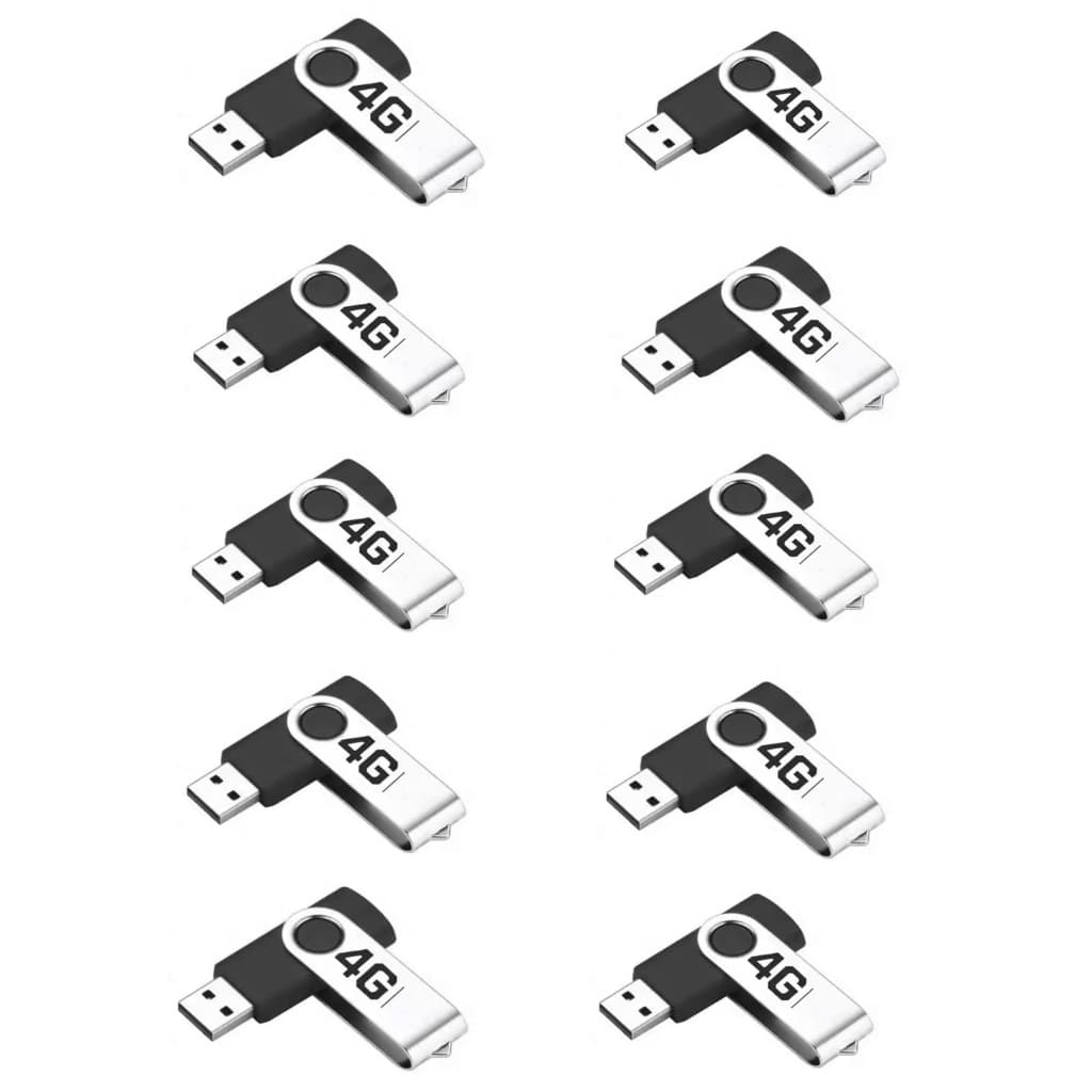 KIT 10 PCS USB  4GB/8GB/ 16GB / 32GB / 64GB  /128G  FLASH DRIVE PENDRIVE  NOVO