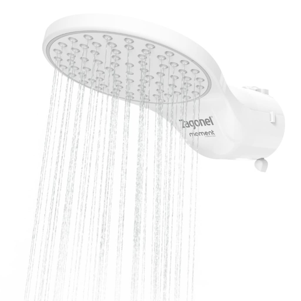 Chuveiro Elétrico Zagonel Moment 4 Temperaturas – Alta Pressão Economia de Energia e Aquecimento Rápido