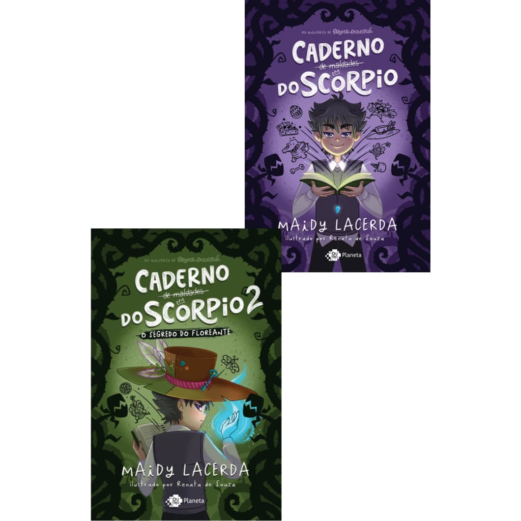 Coleção O Caderno de Maldades do Scorpio – Kit Volumes 1 e 2