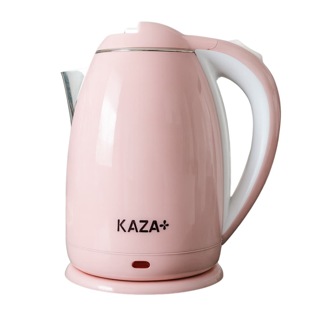 Chaleira Elétrica 1,8L Jarra Inox 1000W 127V Ou 1500W 220V Rápida Automática Rosa Azul Ou Verde