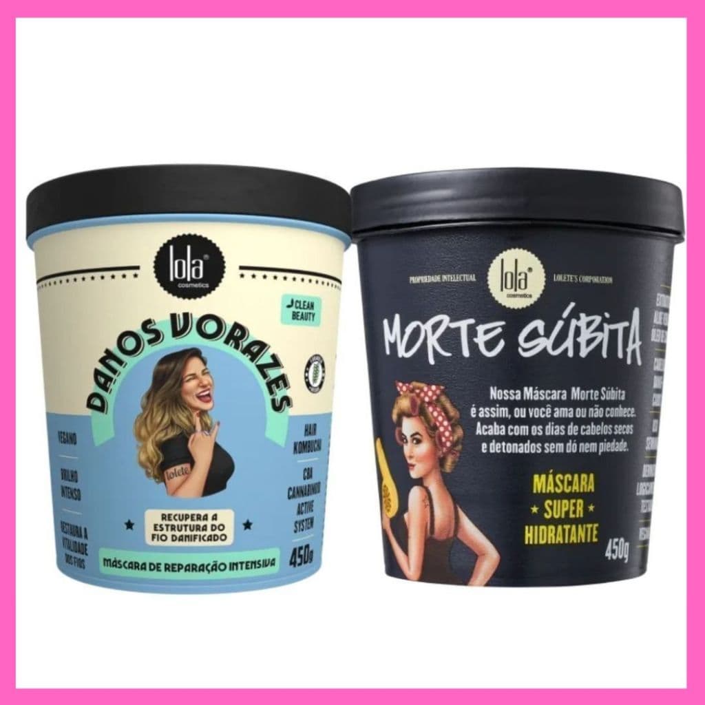 Kit Lola Cosmetics Danos Vorazes + Morte Súbita - 2 Produtos