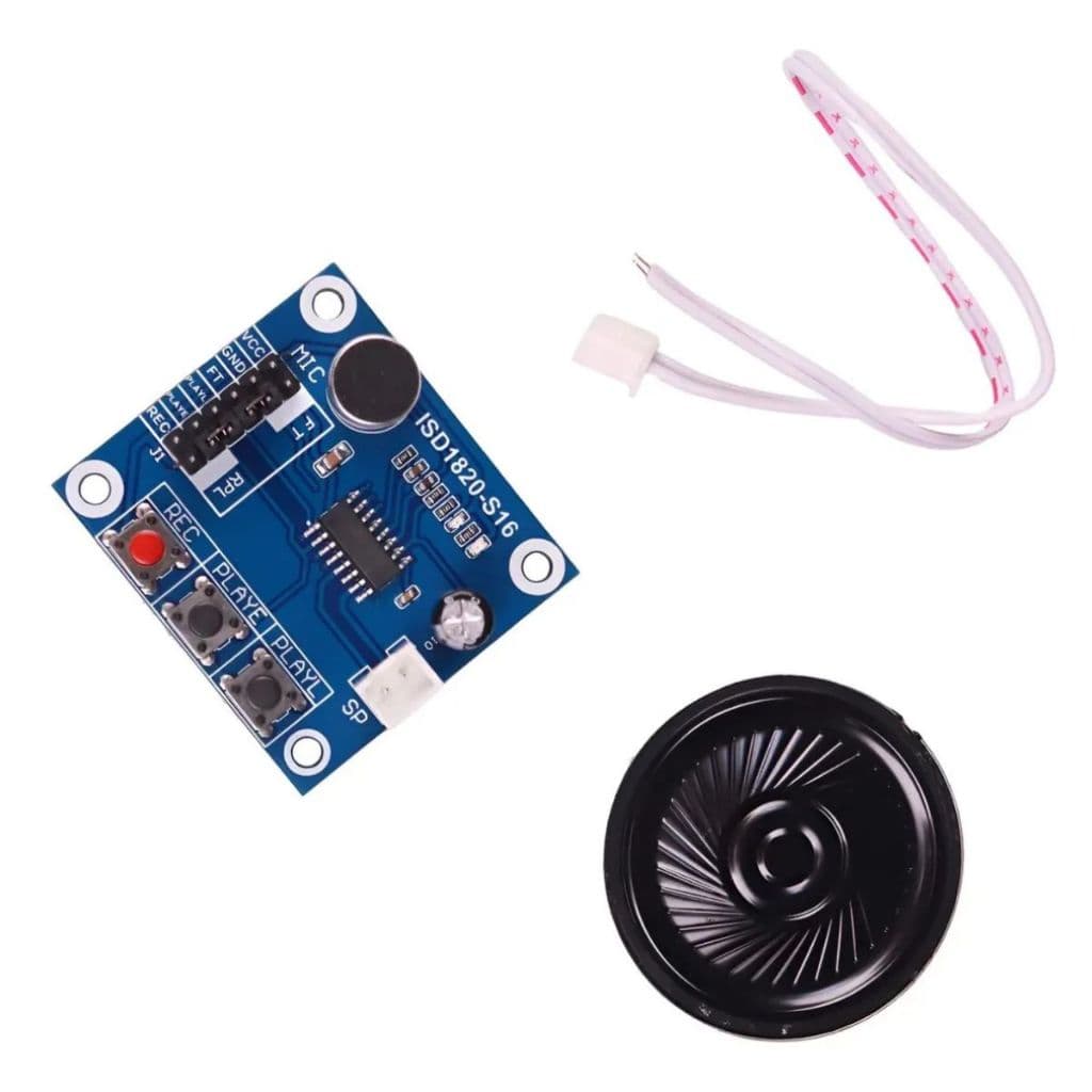 Módulo Gravador De Voz E Player Isd1820 Arduino