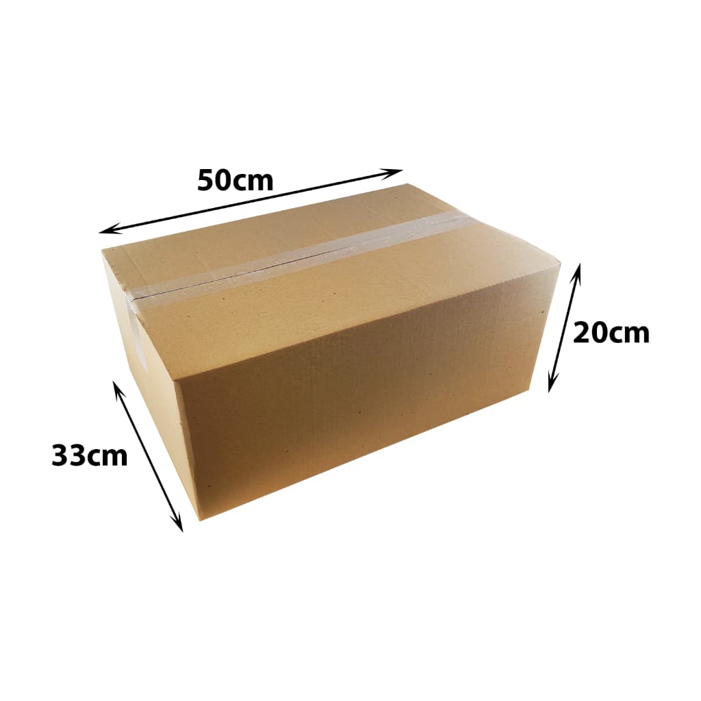 Caixa De Papelão 50x33x20 - 10 Unidades - Para Envios Mudança Armazenagem Correio Sedex Resistente